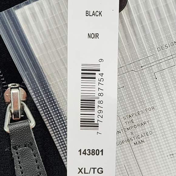 Projek Raw Men's Knit Mock Zip Collar Sweater - Available in Various Sizes - Picture 7 of 8